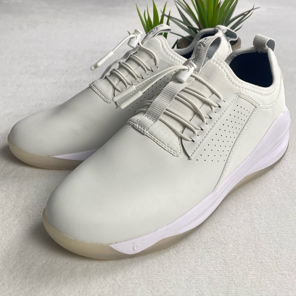 Clove The Classic Core Clarino Vegan Leather No Tie Sneakers | Brilliant White